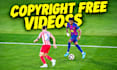 create monetizable football soocer video for youtube in high quality