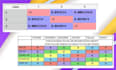 design HTML tables using HTML, CSS and bootstrap