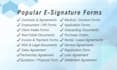 create professional docusign, pandadoc, signnow  esignature template