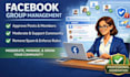 be your professional facebook community manager