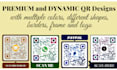 design professional and stunning qr code with logo in 3 hours