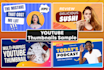 design attractive, catchy, viral youtube video thumbnail, banner, cover art