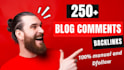 make backlinks using blog comments