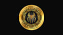 make 3d  crypto coin token bitcoin logo 360 degree rotation spinning animation