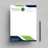 design corporate presentation folder and letterhead