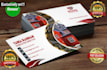 create professional double sided business card ready for print
