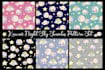 design unique kawaii seamless patterns