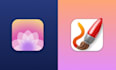 create a professional 3d app icon