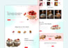create modern landing page design