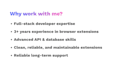 develop or fix chrome extension