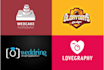 design awesome logos with multiple revisions
