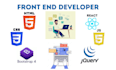 be your front end web developer using HTML CSS bootstrap js