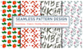 do the textile,seamless ,floral pattern design with in 1 day