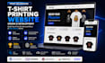 develop and design tshirts printing website print on demand
