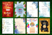do party invitations, christmas cards, and wedding invitation card design