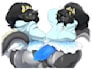 draw nsfw or sfw art of your furry character, couple