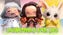 create 3d cute character modeling design for game printing sclupting