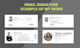 make email signature HTML, clickable HTML email signature