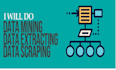 do web scraping, data scraping and data mining any sites