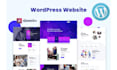 responsive wordpress website or ecommerce website