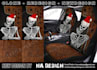 design print on demand car seat cover as your request