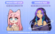 create a cute custom pngtuber or giftuber for you