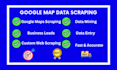 extract google maps data for leads, emails, and contacts