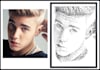 do portrait illustration in stippling pointillism style