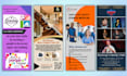 design professional and eye catching rack card for business or events