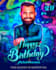 design funny birthday flyer and motion flyer
