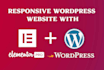 convert psd to divi or psd to elementor website