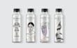 do eye catching water bottle label design and packaging with 3d mockup