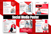 design a catchy ig, fb post, ads, carousel post, signage, social media poster