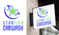 make a car wash logo design for 1 day