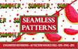 create seamless valentines day pattern design wrapping paper
