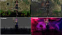 3d character render scenes with background