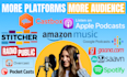 help list your podcast on the most popular platforms