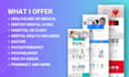 design medical website ,healthcare website, dental website and hospital website