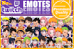 design amazing twitch emotes and sub badges