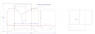 do the render and the dieline