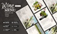 design modern menu restaurant menu digital