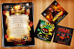 design modern halloween flyers aand social media banners
