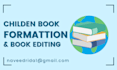 do book formatting and design eyecatching video ads covers and mockups
