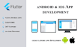 develop custom mobile apps for ios and android using flutter