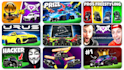 design high quality rocket league youtube thumbnails