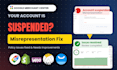 fix google merchant center suspension and misrepresentation