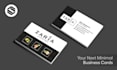 design clean and minimal business cards
