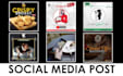 be your social media manager and post designer