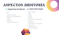 auditoría SEO externa de tu sitio web completa