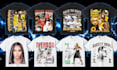 do custom bootleg rap tee designs, 90s bootleg shirt design